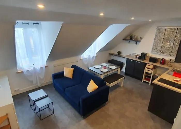 Le Deauvillais - Plein Centre - 4 Pers - 2 Mn - Ideal Famille Apartment Deauville